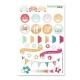 Evalicious(エヴァリシャス)- On Our Way - Planner Stickers - Element