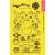 Waffle Flower(ワッフル フラワー) - Clear Stamp(クリアースタンプ) - Bear & Bird