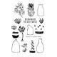 Flora & Fauna(フローラ アンド ファウナ) - Clear Stamp(クリアースタンプ) - Succulent