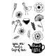 Flora & Fauna(フローラ アンド ファウナ) - Clear Stamp(クリアースタンプ) - You Me and Tea