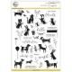 Pinkfresh Studio(ピンクフレッシュスタジオ) - Clear Stamp(クリアースタンプ)- Playful Animal Friends 2
