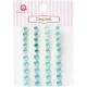 Queen & Co - Droplets - Teal