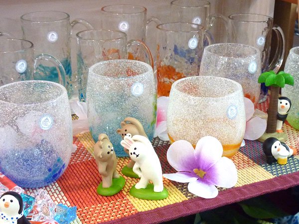 森のガラス館・琉球グラス