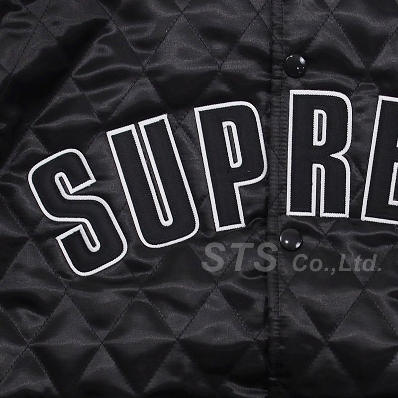 Supreme - Quilted Satin Varsity Jacket - UG.SHAFT