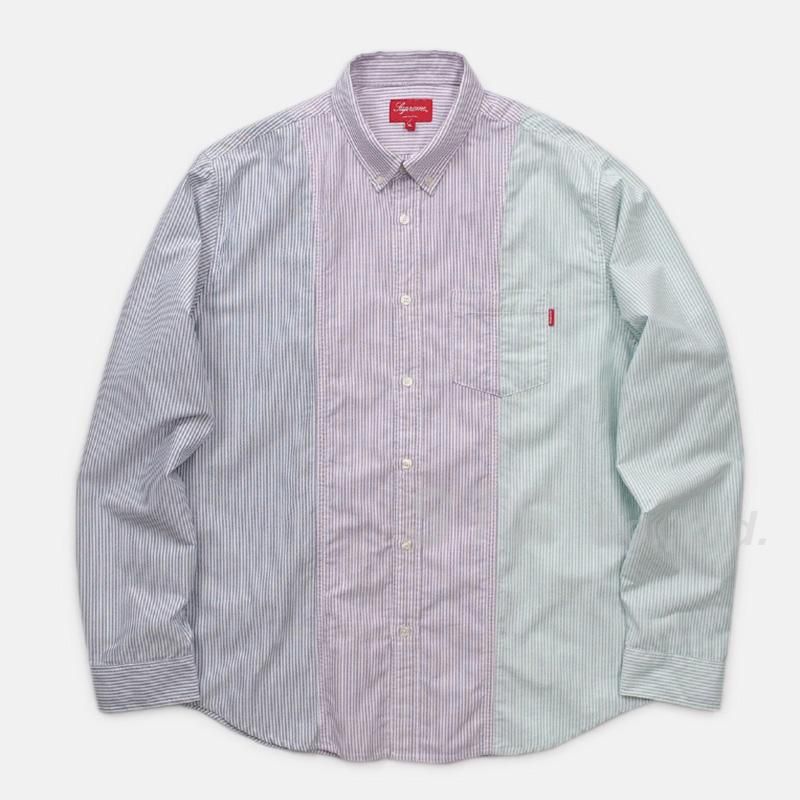 S】 Supreme Oxford Shirt 白 シャツ