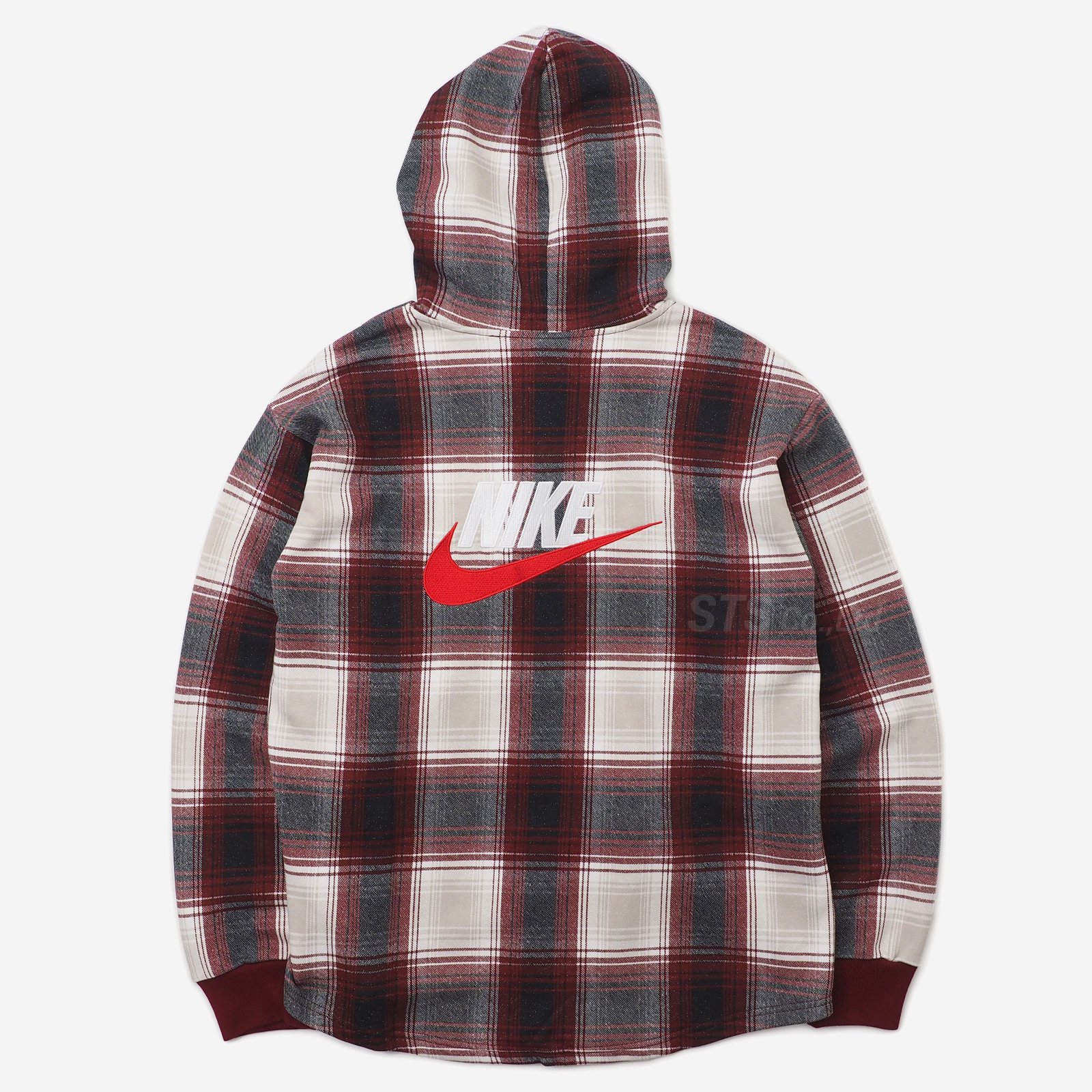 Supreme/Nike Plaid Hooded Sweatshirt - UG.SHAFT