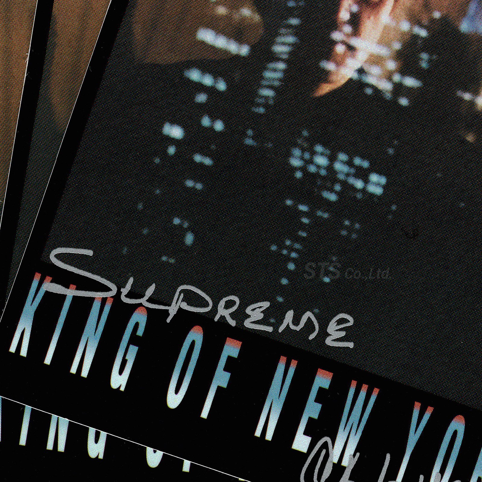Supreme - Christopher Walken King Of New York Sticker - UG.SHAFT