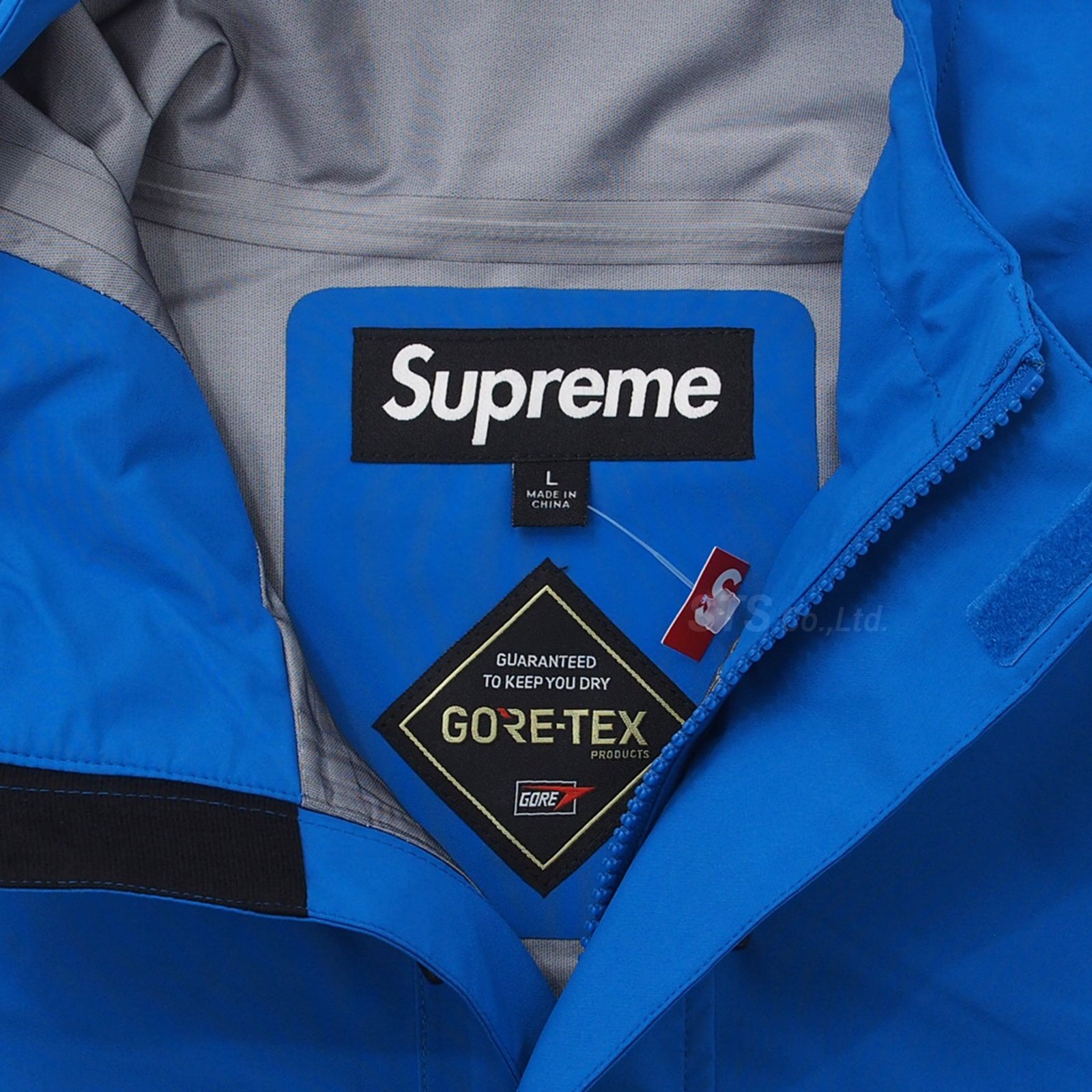 Supreme - Supreme GORE - TEX Taped Seam Jacket Blaの+