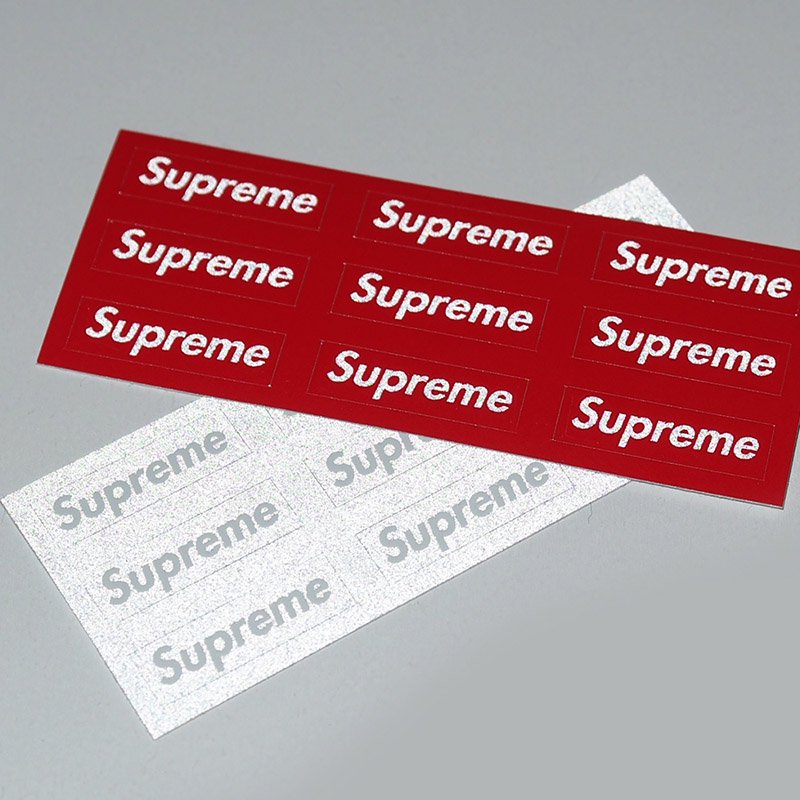 SUPREME MINI BOX LOGO SHEET STICKER - スケートボード