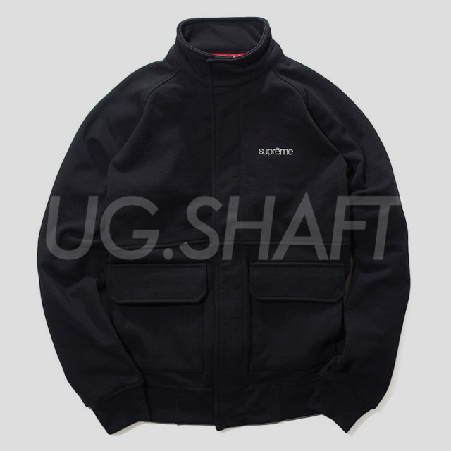 Supreme : Fleece Warm Up Jacket black | Sumally (サマリー)