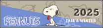 PEANUTS 2025 FALL & WINTER