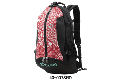 Spalding スポルディング Back Pack Cager バックパック ケイジャー スカンジナビアン レッド 40 007srd Spalding スポルディング Back Pack Cager バックパック ケイジャー スカンジナビアン レッド 40 007srd