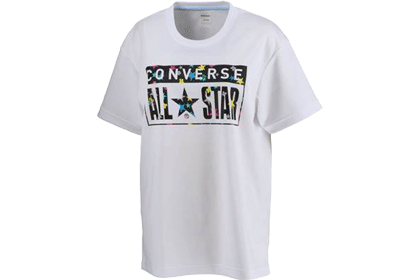 CONVERSE[コンバース] ウィメンズプリントTシャツ「ALL★STAR」（CB302351）