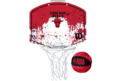 Wilson[ウィルソン] NBA バスケットボール ミニフープ「シカゴ=ブルズ」
