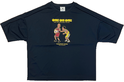 Basketball Junky[バスケットボールジャンキー] ルーズシルエット DRY Tシャツ「One on One?」