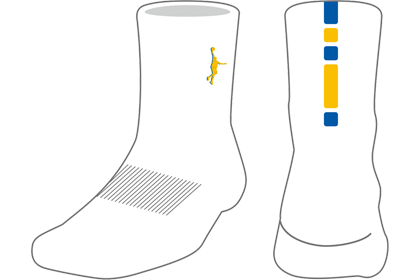 IN THE PAINT[インザペイント] IN THE PAINT PALE SOCKS / インザペイント ペイル ソックス