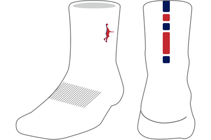 IN THE PAINT[インザペイント] IN THE PAINT PALE SOCKS / インザペイント ペイル ソックス