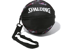SPALDING[スポルディング] ボールバッグ「マーブル ブラックネオン」【49-001MBN】