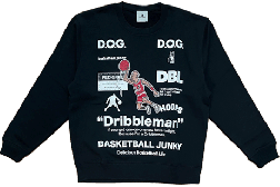 Basketball Junky[バスケットボール ジャンキー] クルースウェットシャツ「The Dribbleman」