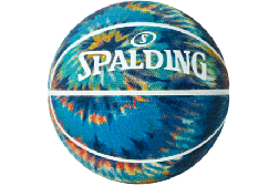 SPALDING[スポルディング] スパイラルダイ ターコイズ ラバーボール 5号球【84-809J】