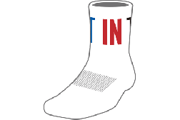 IN THE PAINT[インザペイント] IN THE PAINT SOCKS / インザペイント ソックス【ITP18458SP】
