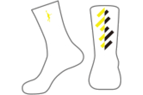 IN THE PAINT[󥶥ڥ] IN THE PAINT SOCKS / 󥶥ڥ åITP24342