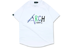 Arch[] Arch scratched tee /  å TġT124-101
