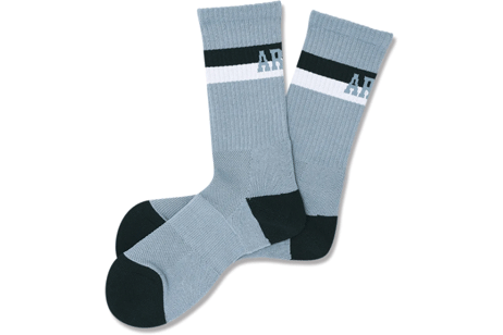 Arch bi-color crew mid. socks /  Х顼 롼 ߥɥ륽å