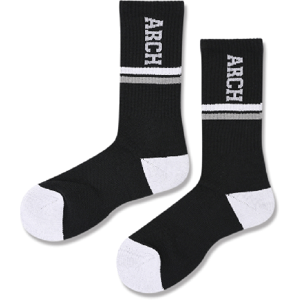 Arch drop line crew mid. socks /  ɥå 饤 롼 ߥɥ륽å