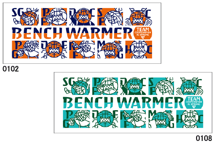 Benchwarmer ベンチウォーマー Sports Towel スポーツタオル Benchwarmer Nakagawa Sports 横須賀バスケットボール協会事務所 バスケットボール専門店 Asics アシックス In The Paint インザペイント On The Court オンザコート Pass The Rock パスザロック