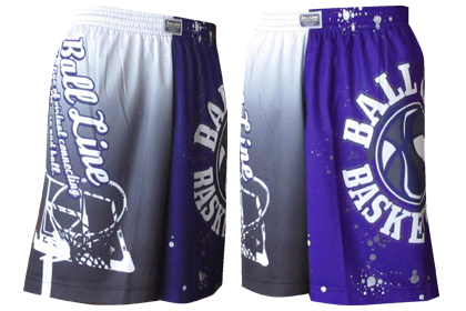 BALL LINE[ܡ饤] SUBLIMATION BAGGY SHORTS