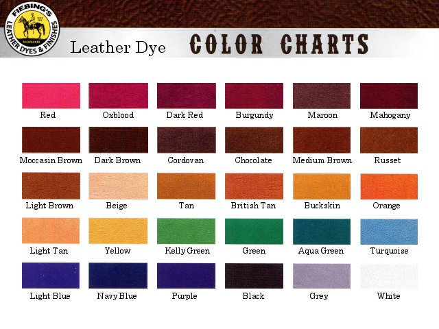 FIEBING'S Leather Dye - LLツール