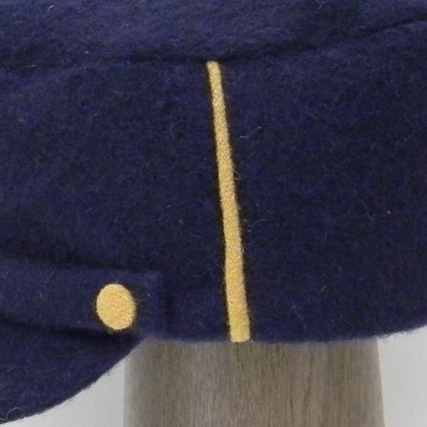 ケピ帽（フランスの制帽風キャスケット）ネイビー