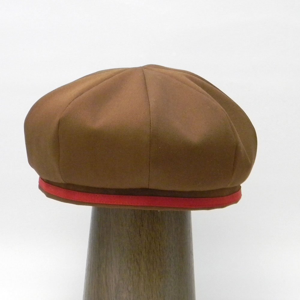 【OD2454】シンプルなベレー帽。高さとお色にこだわりお客様にピッタリの帽子に仕上がりました。