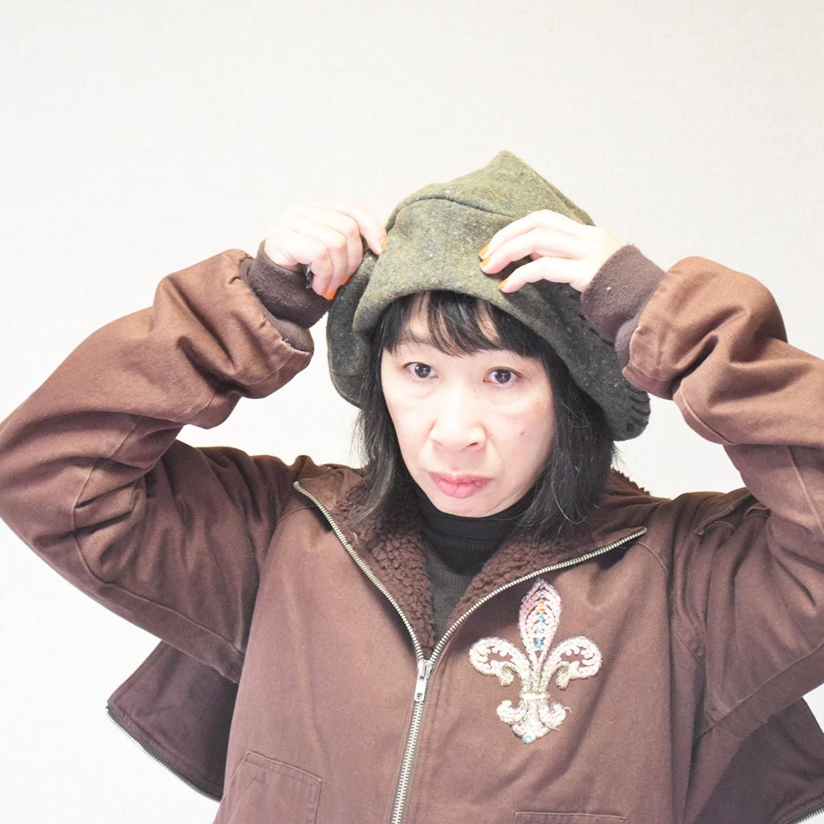 ナイジェルケーボン / セーラー ハット リバーシブル 帽子 Nigel