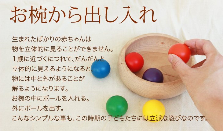 7623円 最安値挑戦 童具館 出産祝い カラーボール 木のおもちゃ 国産 日本製 安心 安全 木製 児童館