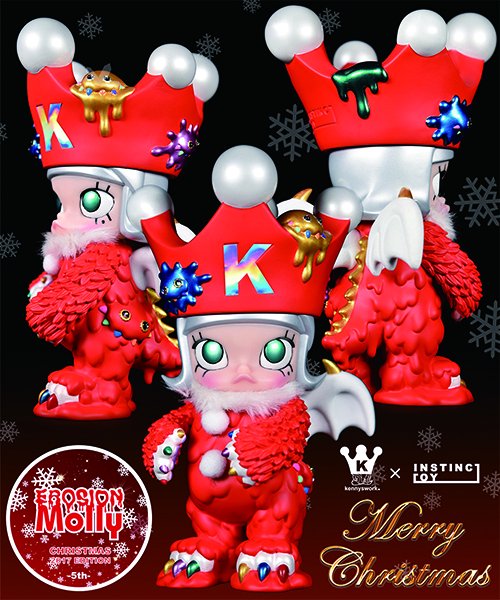 KENNYSWORK × INSTINCTOY Molly Christmas greysearchafrica.com