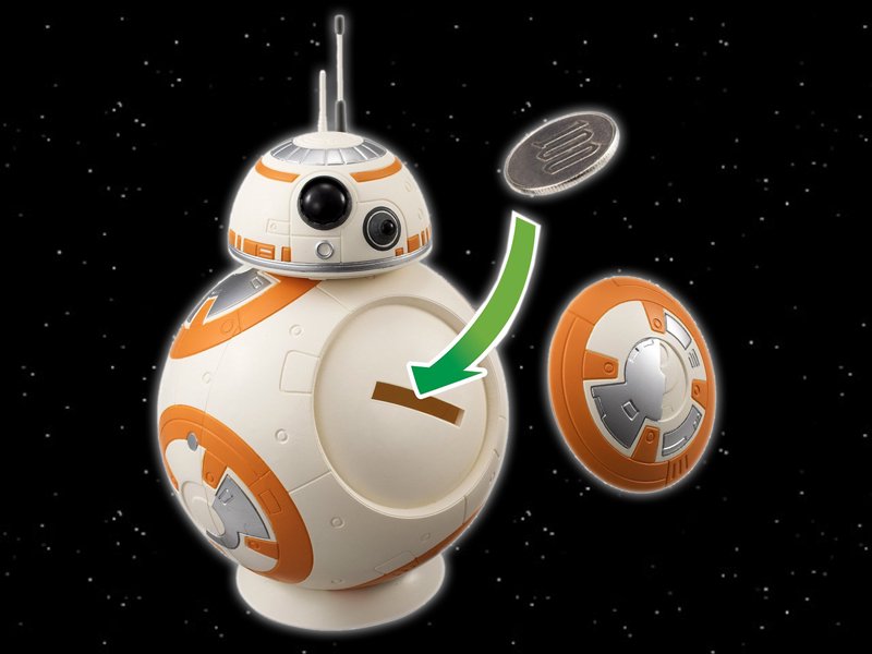 スターウォーズSTAR WARS フォースの覚醒 BB-8キャラバンク/貯金箱