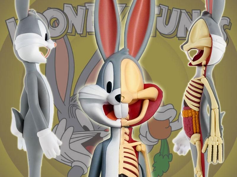 ルーニーテューンズLOONEY TUNES アナトミカル バッグス・バニー 12 