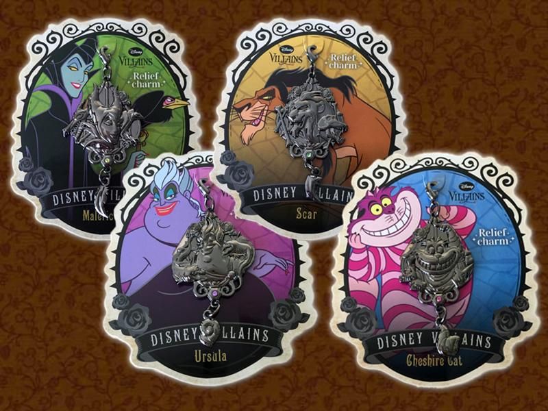 ディズニーヴィランズdisney Villains ヴィランズイメージ メタルレリーフチャーム Bandit Selected Toys ディズニーヴィランズdisney Villains ヴィランズイメージ メタルレリーフチャーム Bandit Selected Toys