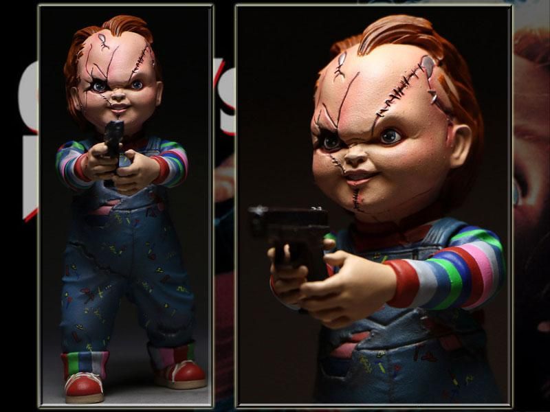 チャイルドプレイ3 ブライドオブチャッキーBride of Chucky チャッキー5インチスケールコレクティブルフィギュア - BANDIT-  Selected Toys