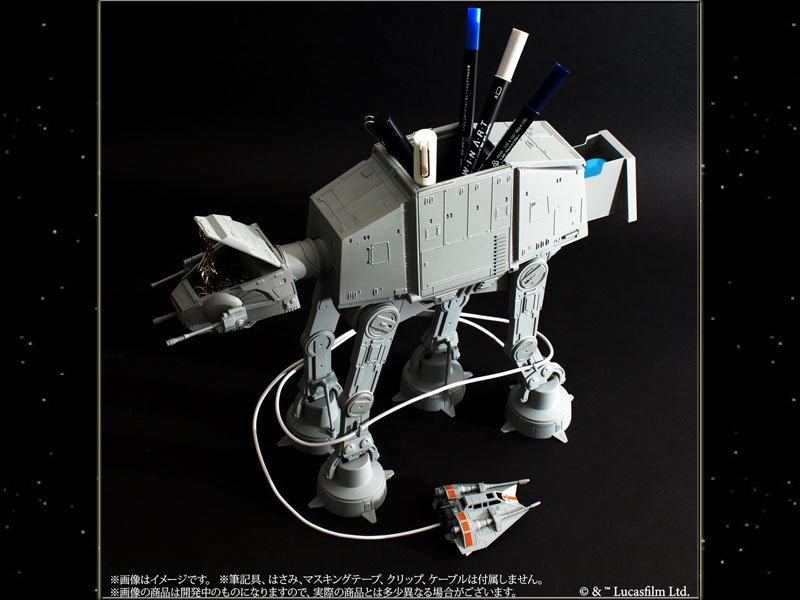 スターウォーズSTAR WARS AT-ATマルチスタンド 卓上文房具収納スタンドフィギュア - BANDIT- Selected Toys