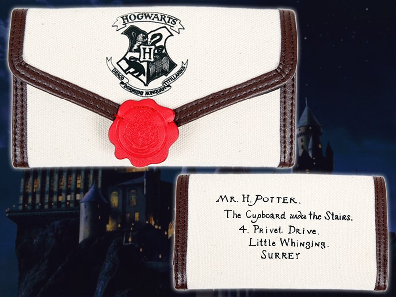 ハリーポッターHarry Potter ホグワーツ魔法魔術学校 ハリーポッター宛入学案内風ウォレット - BANDIT- Selected Toys