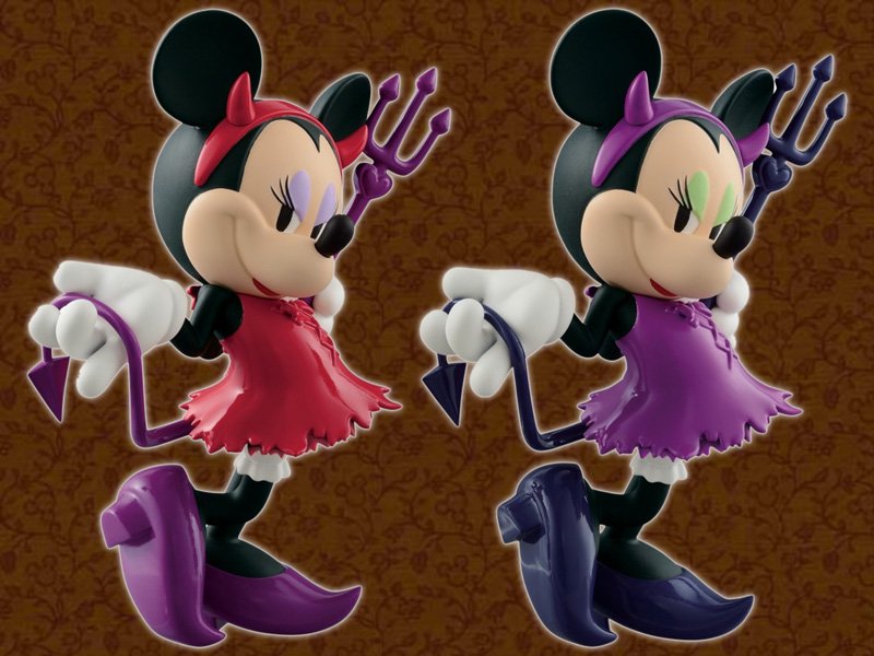ディズニーdisney バンプレスト Dxf Minnie Mouse Devil Style ハロウィンミニーフィギュア Bandit Selected Toys