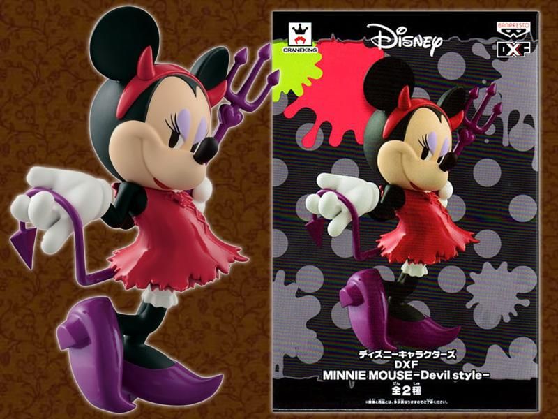 ディズニーdisney バンプレスト Dxf Minnie Mouse Devil Style ハロウィンミニーフィギュア Bandit Selected Toys