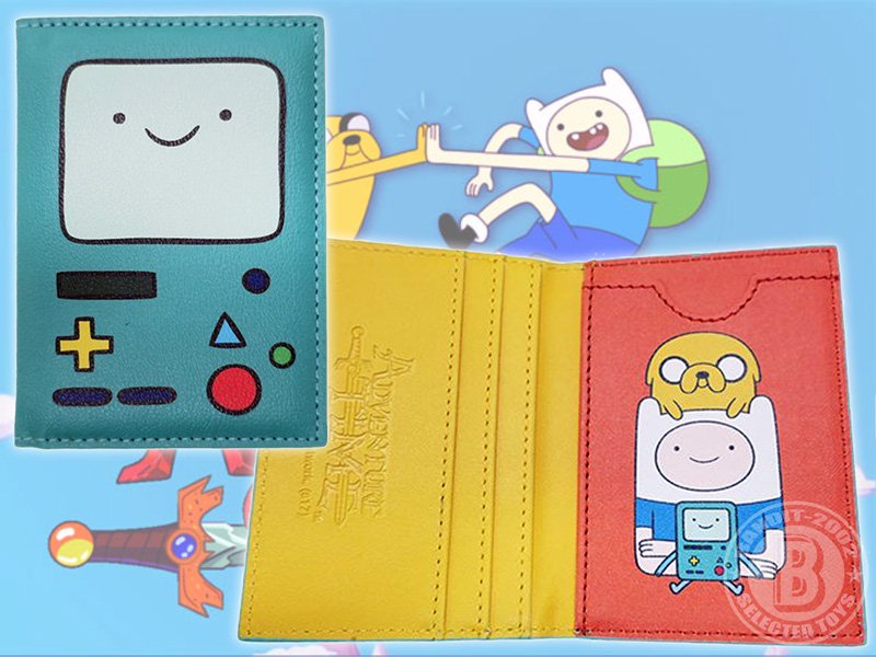 アドベンチャータイムADVENTURE TIME BMOレザーカードケース - BANDIT 