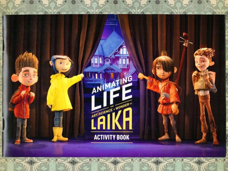 スタジオライカstudio Laika ライカ展ポートランド会場限定アクティビティブック Bandit Selected Toys スタジオライカstudio Laika ライカ展ポートランド会場限定アクティビティブック Bandit Selected Toys