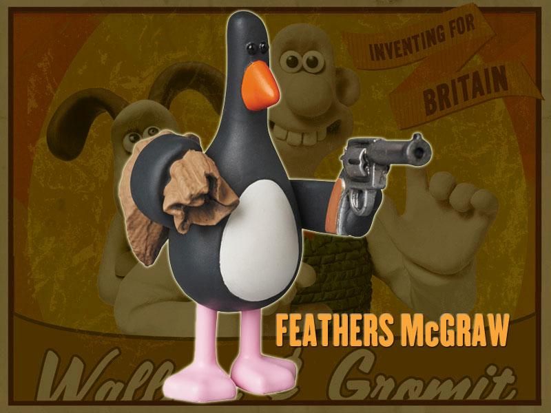 Amazon.co.jp: No.423 UDF フェザーマッグロウ ウォレスとグルミット ペンギン : おもちゃ