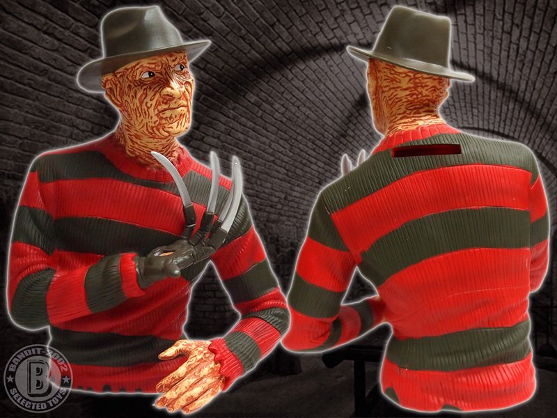 エルム街の悪夢a Nightmare On Elm Street フィギュアバストバンク フレディ クルーガー Bandit Selected Toys