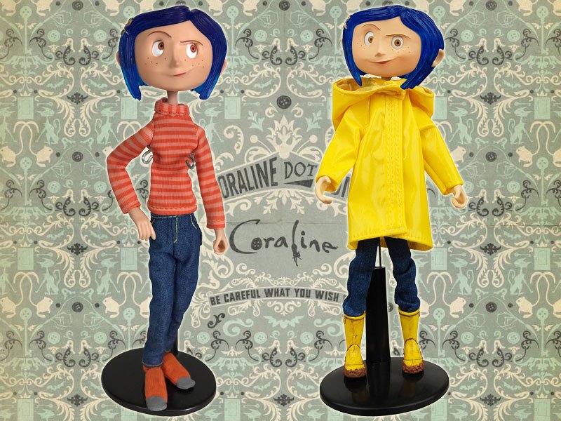 コララインとボタンの魔女Coraline 7インチ アーティキュレート・フィギュア - BANDIT- Selected Toys